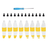 Maxbell RC Fiber Quick Release Folding Propeller for DJI Mavic Mini White Yellow
