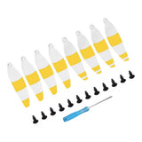 Maxbell RC Fiber Quick Release Folding Propeller for DJI Mavic Mini White Yellow