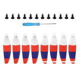 Maxbell RC Fiber Quick Release Folding Propeller for DJI Mavic Mini White Red Blue