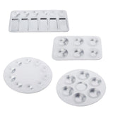 Maxbell Metal Watercolor Palette Mixing Painting Color Toning Tray Round 10 Slot