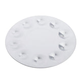 Maxbell Metal Watercolor Palette Mixing Painting Color Toning Tray Round 10 Slot