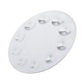 Maxbell Metal Watercolor Palette Mixing Painting Color Toning Tray Round 10 Slot