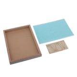 Maxbell 1/35 DIY Military Tank Sand Table Scene Building Kits Base Plate Blocks Set