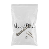 Maxbell Aluminum Alloy Steering Rod Servo Linkage for JJRC WPL 1/12 RC Car Titanium