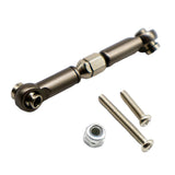 Maxbell Aluminum Alloy Steering Rod Servo Linkage for JJRC WPL 1/12 RC Car Titanium