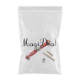 Maxbell Aluminum Alloy Steering Rod Servo Linkage for JJRC WPL 1/12 RC Car Red