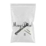 Maxbell Aluminum Alloy Steering Rod Servo Linkage for JJRC WPL 1/12 RC Car Black