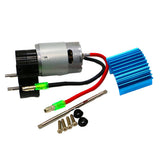 Maxbell Speed Change Gear Box Metal Gearbox for 1/12 MN-D90 FJ-45 RC Car Black