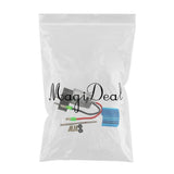 Maxbell Speed Change Gear Box Metal Gearbox for 1/12 MN-D90 FJ-45 RC Car Black