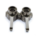 Maxbell Aluminum Steering Hub Carrier for 1/12 MN-D90 MN-99 MN-91 FJ-45 titanium