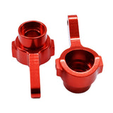 Maxbell Aluminum Steering Hub Carrier for 1/12 MN-D90 MN-99 MN-91 FJ-45 red