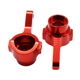 Maxbell Aluminum Steering Hub Carrier for 1/12 MN-D90 MN-99 MN-91 FJ-45 red