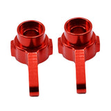 Maxbell Aluminum Steering Hub Carrier for 1/12 MN-D90 MN-99 MN-91 FJ-45 red