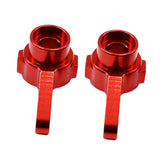 Maxbell Aluminum Steering Hub Carrier for 1/12 MN-D90 MN-99 MN-91 FJ-45 red