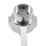 Maxbell Aluminum Steering Hub Carrier for 1/12 MN-D90 MN-99 MN-91 FJ-45 silver