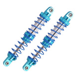 Maxbell 2Pcs 1/10 RC Car Metal Shock Absorber for Axial SCX10 TRX4 D90 Truck 100mm