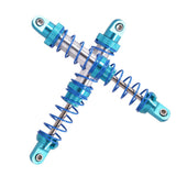 Maxbell 2Pcs 1/10 RC Car Metal Shock Absorber for Axial SCX10 TRX4 D90 Truck 100mm