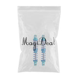 Maxbell 2Pcs 1/10 RC Car Metal Shock Absorber for Axial SCX10 TRX4 D90 Truck 100mm