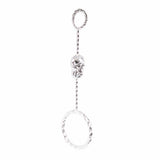 Maxbell Regular Cigarettes Finger Ring Free Hand Cigarette Stand Holder Silver S