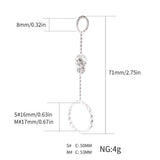 Maxbell Regular Cigarettes Finger Ring Free Hand Cigarette Stand Holder Silver M
