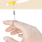 Maxbell Regular Cigarettes Finger Ring Free Hand Cigarette Stand Holder Silver M