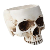 Maxbell DIY Halloween Skull Shape Concrete Plant Flower Pot