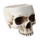 Maxbell DIY Halloween Skull Shape Concrete Plant Flower Pot