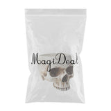 Maxbell DIY Halloween Skull Shape Concrete Plant Flower Pot