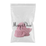 Maxbell Cellphone Holder Desktop Resin Universal 3D Skull Geometry Decor Pink