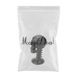 Maxbell Black Resin Skull Shaped Glasses Holder Stand Organizer Desktop Decoration