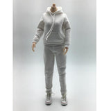 Maxbell 1/6 Women Hooddie Set Clothing for Phicen Figures Toys Accessories Parts