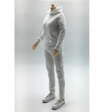 Maxbell 1/6 Women Hooddie Set Clothing for Phicen Figures Toys Accessories Parts