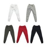 Maxbell 1:6 Men Sweatpants for Phicen Toys Action Figures Doll Accessory Parts white