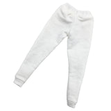 Maxbell 1:6 Men Sweatpants for Phicen Toys Action Figures Doll Accessory Parts white