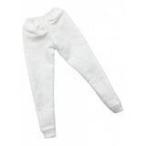 Maxbell 1:6 Men Sweatpants for Phicen Toys Action Figures Doll Accessory Parts white