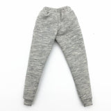 Maxbell 1:6 Men Sweatpants for Phicen Toys Action Figures Doll Accessory Parts gray