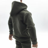 Maxbell 1/6 Men Hooddie Set Clothing for Phicen Figures Toy Accessories Parts green