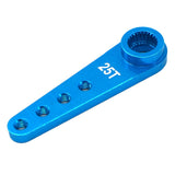 Maxbell Aluminum Alloy 25T Metal RC Servo Arm Horn for WPL 1627 RC Truck Parts Blue