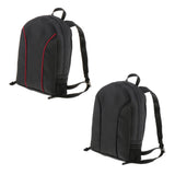 Maxbell 1/6 Scale Laptop Bag Backpack for 12" Male Action Figure Black