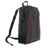 Maxbell 1/6 Scale Laptop Bag Backpack for 12" Male Action Figure Black with Red