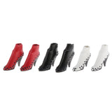 Maxbell 1/6 Female High Heels Shoes Stud Boots for 12'' Action Figure Hot Toy Black
