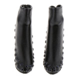 Maxbell 1/6 Female High Heels Shoes Stud Boots for 12'' Action Figure Hot Toy Black