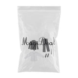 Maxbell 1/6 Black Suit Set Pants Clothes Shirt Tie Belt for 12 Inch Action Figures