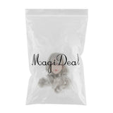 Maxbell 1/6 Female Soldiers Head Sculpt for 12inch Action Figures Gray Curls Hair