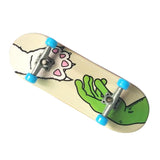 Maxbell Mini Cute Fingerboard Finger Skate Board Boy Children Toys Birthday Gift D