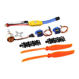 Maxbell A2212 1400KV Brushless Motor+30A ESC+9G Servo+Propeller for RC Airplane Part