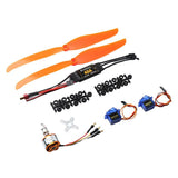 Maxbell A2212 1000KV Brushless Motor+40A ESC+9G Servo+Propeller for RC Airplane Part