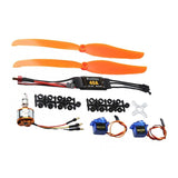 Maxbell A2212 1000KV Brushless Motor+40A ESC+9G Servo+Propeller for RC Airplane Part