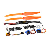 Maxbell 2217 KV1100 Brushless Motor +40A ESC + Propeller + Servo For RC Aircraft