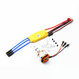 Maxbell A2212 Brushless Motor 30A ESC With T Plug & 3.5mm Banana Connectors  KV2200